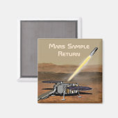 Mars Sample Return Magnet Magneet (Voorkant / Achterkant)