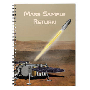 Mars Sample Return Spiral Photo Notitieboek