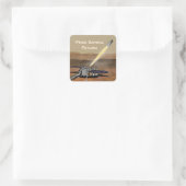 Mars Sample Return Square Stickers (Tas)