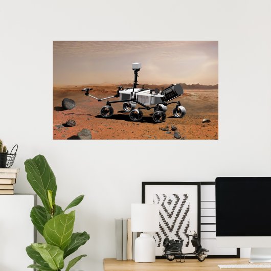 Mars Science Laboratory 2 Poster (Thuiskantoor)