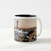 Mars Science Laboratory 2 Tweekleurige Koffiemok (Voorkant rechts)