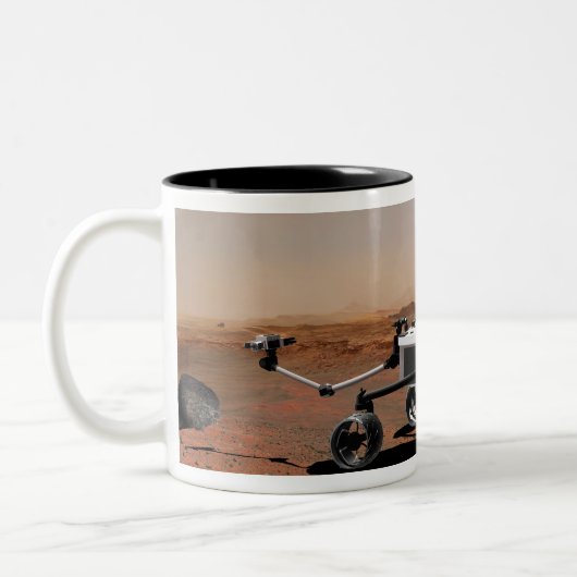 Mars Science Laboratory 2 Tweekleurige Koffiemok (Links)