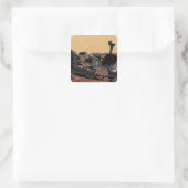 Mars Science Laboratory 3 Vierkante Sticker (Tas)