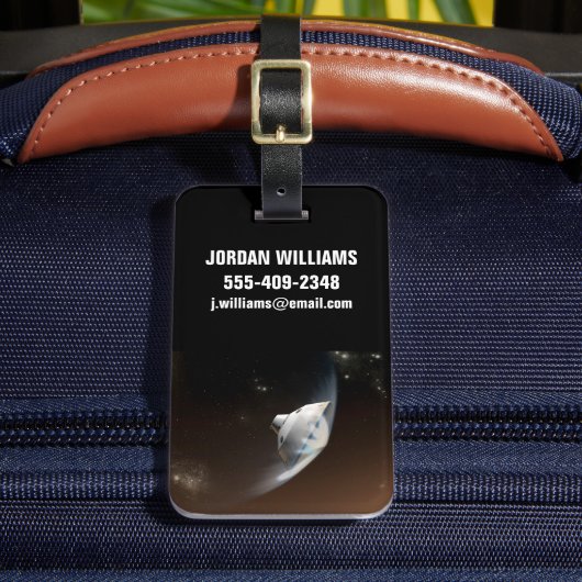 Mars Science Laboratory Aeroshell Capsule 2 Bagagelabel (Voorkant Insitu 2)