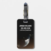 Mars Science Laboratory Aeroshell Capsule 2 Bagagelabel (Achterkant verticaal)