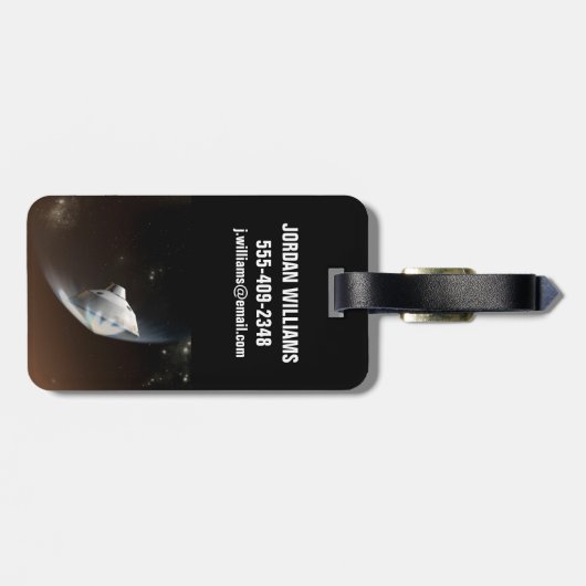 Mars Science Laboratory Aeroshell Capsule 2 Bagagelabel (Achterkant horizontaal)