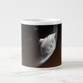 Mars Science Laboratory Aeroshell Capsule 2 Extra Grote Beker (Voorkant)