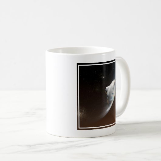 Mars Science Laboratory Aeroshell Capsule 2 Koffiemok (Voorkant rechts)