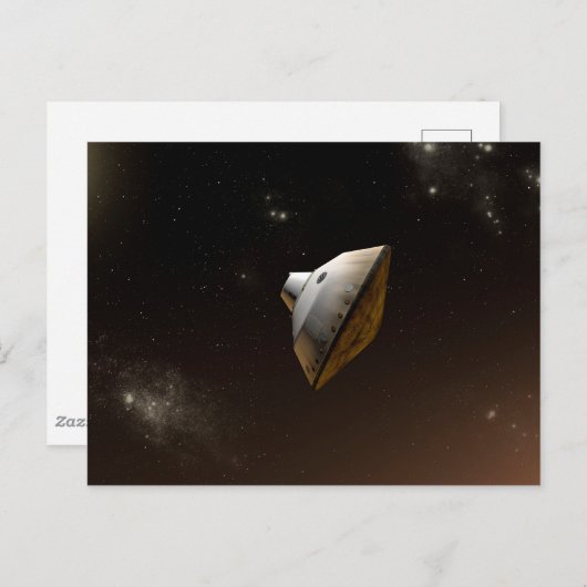 Mars Science Laboratory Aeroshell Capsule Briefkaart (Voorkant / Achterkant)