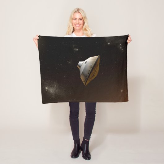 Mars Science Laboratory Aeroshell Capsule Fleece Deken (In situ)