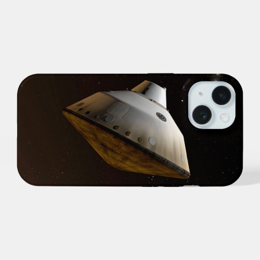 Mars Science Laboratory Aeroshell Capsule iPhone 15 Hoesje (Achterkant horizontaal)