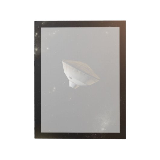 Mars Science Laboratory Aeroshell Capsule Notitieblok (Gedraaid)