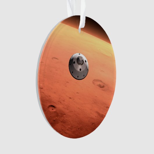 Mars Science Laboratory approchant Mars. (devant)