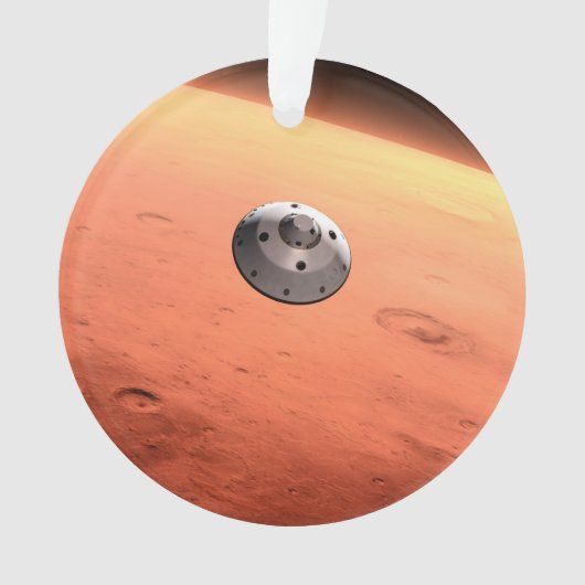 Mars Science Laboratory approchant Mars. (devant)