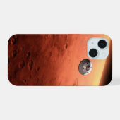 Mars Science Laboratory approchant Mars. (Verso Horizontal)