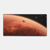 Mars Science Laboratory approchant Mars. (Recto)