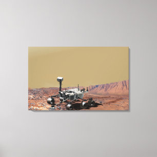 Mars Science Laboratory Canvas Afdruk