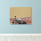 Mars Science Laboratory Canvas Afdruk (Insitu (Houten vloer))