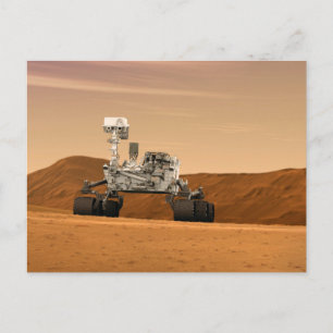 Mars Science Laboratory Curiosity Rover. 2 Briefkaart