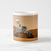 Mars Science Laboratory Curiosity Rover. 2 Extra Grote Beker (Voorkant)