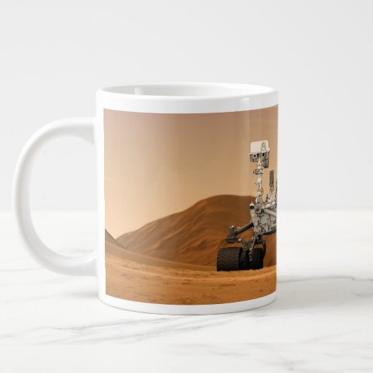 Mars Science Laboratory Curiosity Rover. 2 Extra Grote Beker (Links)