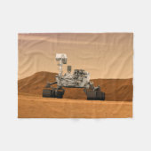 Mars Science Laboratory Curiosity Rover. 2 Fleece Deken (Voorkant (Horizontaal))
