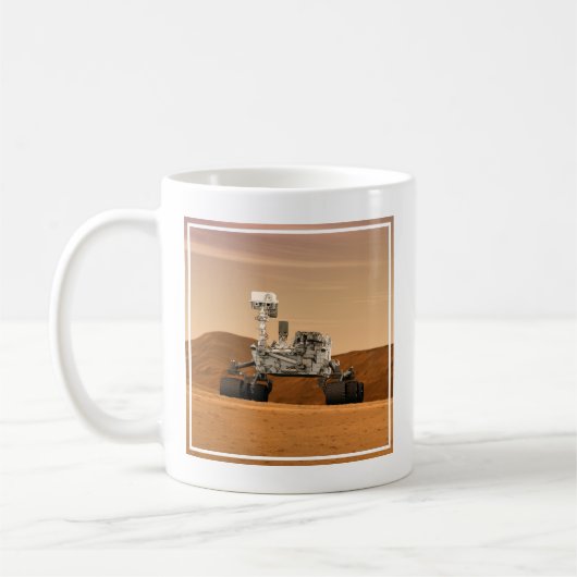 Mars Science Laboratory Curiosity Rover. 2 Koffiemok (Links)