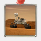 Mars Science Laboratory Curiosity Rover. 2 Metalen Ornament (Voorkant)