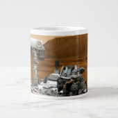 Mars Science Laboratory Curiosity Rover. 3 Extra Grote Beker (Voorkant)