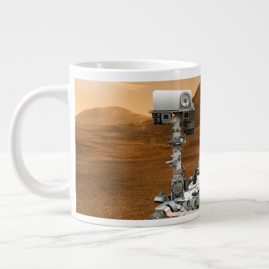 Mars Science Laboratory Curiosity Rover. 3 Extra Grote Beker (Links)