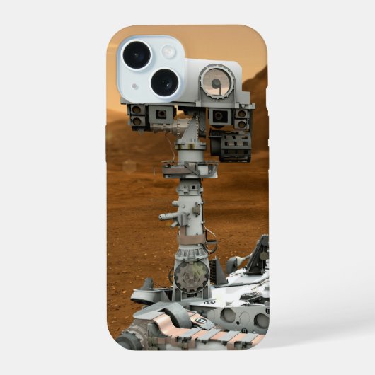 Mars Science Laboratory Curiosity Rover. 3 iPhone 15 Hoesje (Achterkant)