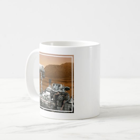 Mars Science Laboratory Curiosity Rover. 3 Koffiemok (Voorkant links)