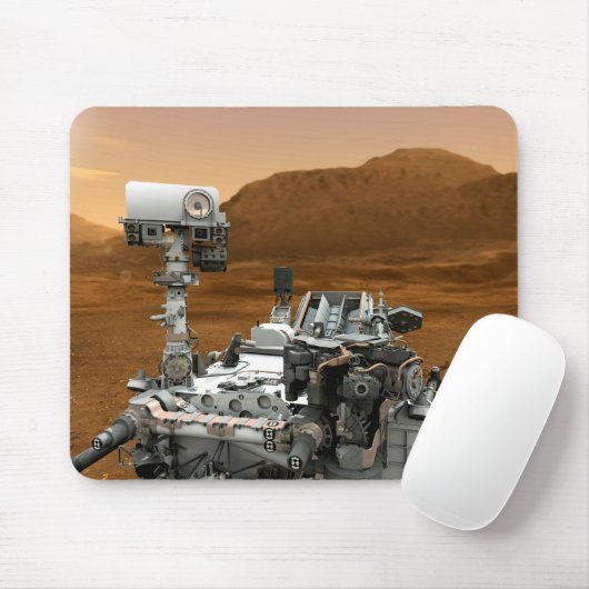 Mars Science Laboratory Curiosity Rover. 3 Muismat (Met muis)