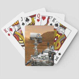 Mars Science Laboratory Curiosity Rover. 3 Pokerkaarten