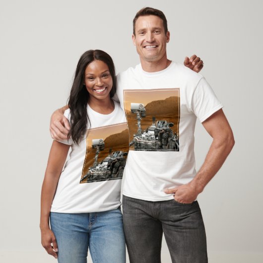 Mars Science Laboratory Curiosity Rover. 3 T-shirt (Unisex)