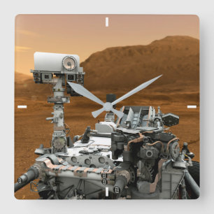 Mars Science Laboratory Curiosity Rover. 3 Vierkante Klok