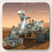 Mars Science Laboratory Curiosity Rover. 4 Bier Onderzetter (Voorkant)