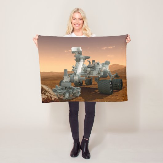 Mars Science Laboratory Curiosity Rover. 4 Fleece Deken (In situ)