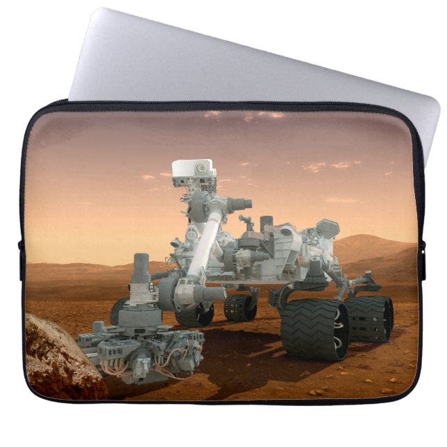 Mars Science Laboratory Curiosity Rover. 4 Laptop Sleeve (Voorkant)