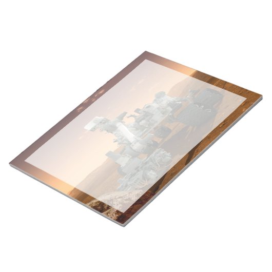 Mars Science Laboratory Curiosity Rover. 4 Notitieblok (Schuin)