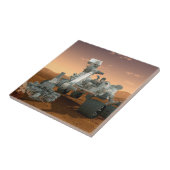 Mars Science Laboratory Curiosity Rover. 4 Tegeltje (Zijkant)