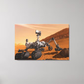 Mars Science Laboratory Curiosity Rover. Canvas Afdruk (Voorkant)