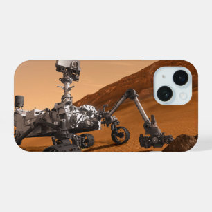Mars Science Laboratory Curiosity Rover. iPhone 15 Hoesje
