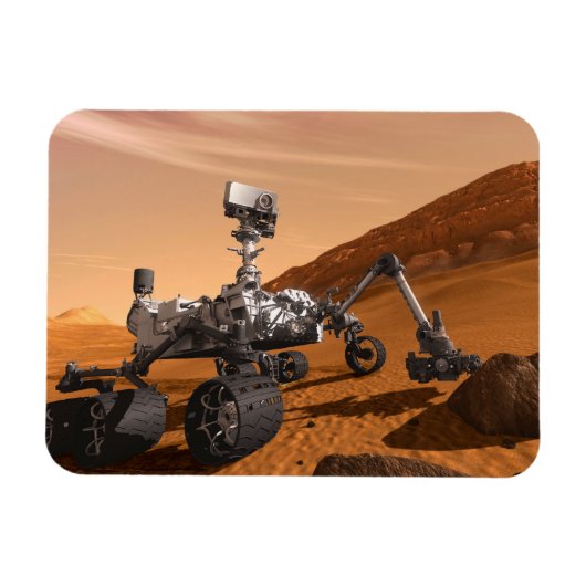 Mars Science Laboratory Curiosity Rover. Magneet (Horizontaal)