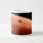 Mars Science Laboratory nadert Mars. Extra Grote Beker (Voorkant)