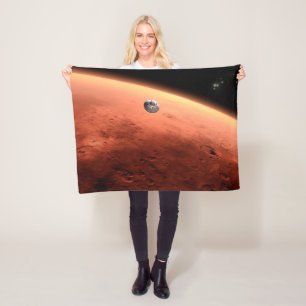 Mars Science Laboratory nadert Mars. Fleece Deken