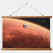 Mars Science Laboratory nadert Mars. Hangend Wandkleed (Voorkant)
