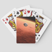 Mars Science Laboratory nadert Mars. Pokerkaarten (Achterkant)