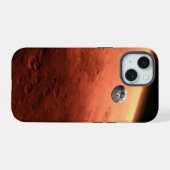 Mars Science Laboratory s'approchant de Mars. (Verso Horizontal)