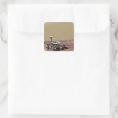 Mars Science Laboratory Vierkante Sticker (Tas)